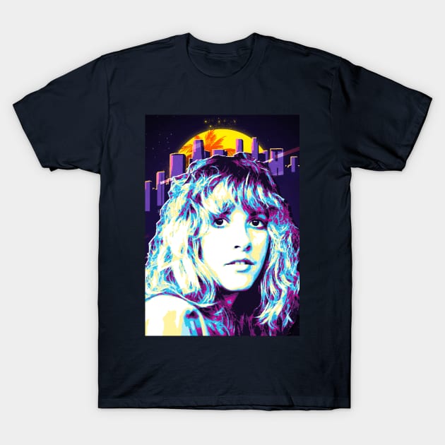 stevie nicks T-Shirt by bahullah_art